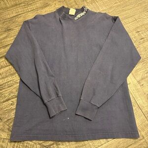 Dallas Cowboys Vintage Fruit Of The Loom Cotton Turtleneck Men’s Size Large